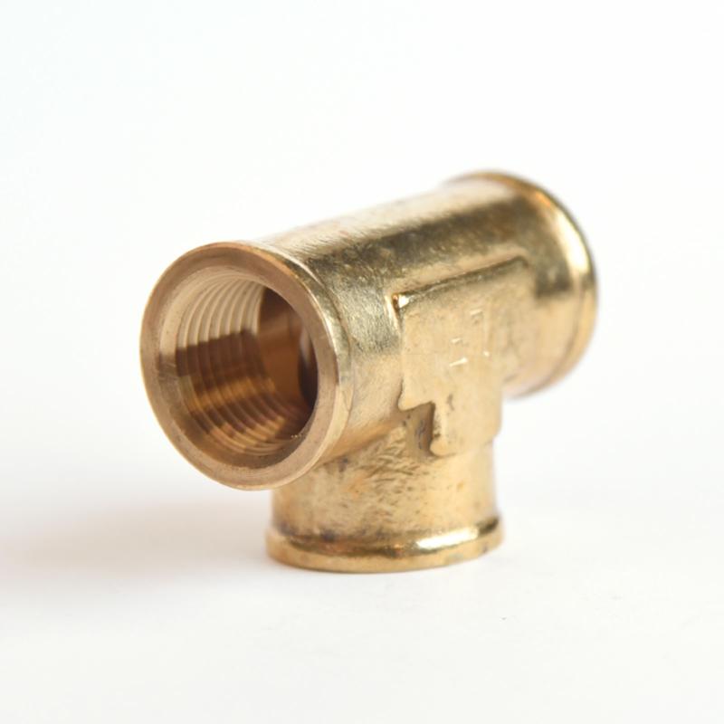 ATC 1/2 in. FPT X 1/2 in. D FPT Brass Tee, Pack of 5