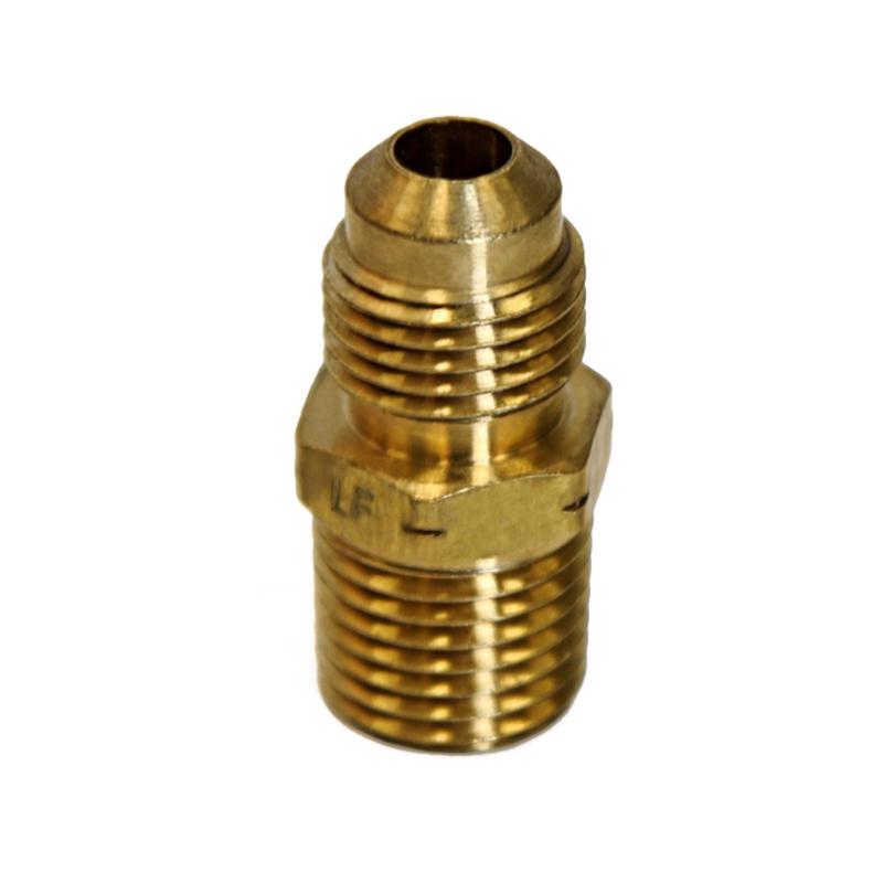 ATC 5/16 in. Flare X 1/4 in. D Male Brass Adapter, Pack of 5