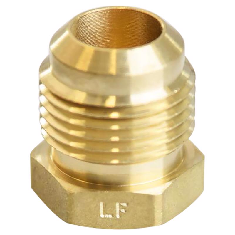 ATC 5/8 in. Flare Brass Hex Plug, Pack of 5