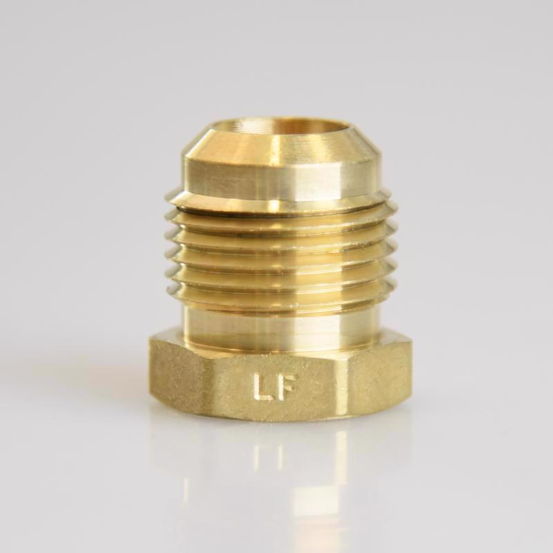 ATC 5/8 in. Flare Brass Hex Plug, Pack of 5