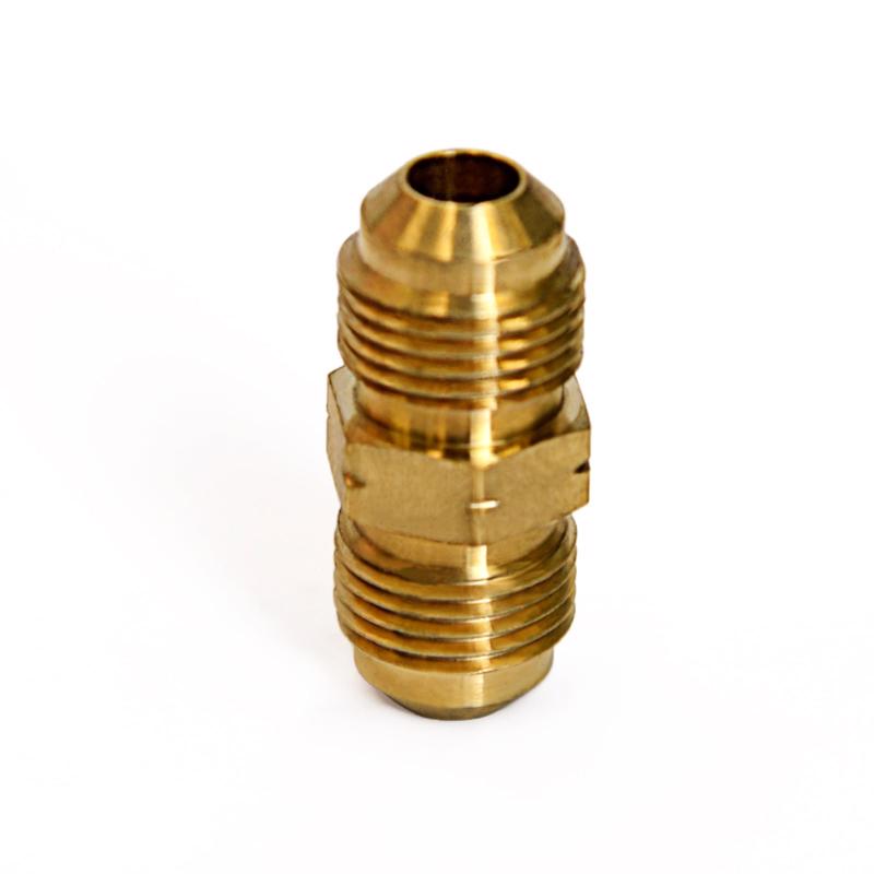 ATC 3/8 in. Flare X 3/8 in. D Flare Yellow Brass Union, Pack of 5
