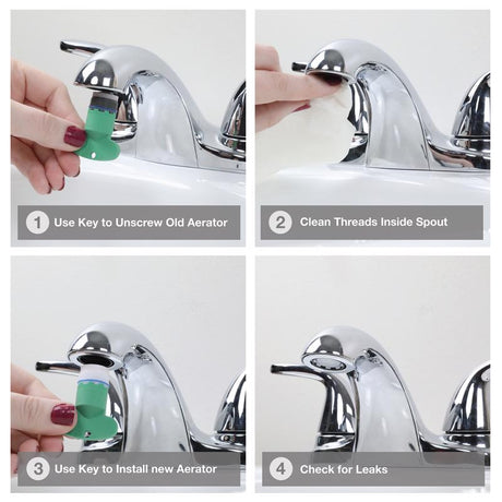 Danco Male Thread 13/16 in. White Aerator Insert