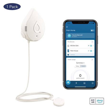 Moen Flo by Moen Smart-Enabled Water Leak Sensor