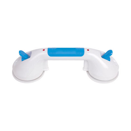 Carex Health Brands Ultra Grip Blue/White Grab Bar Plastic 4.5 in. H X 12 in. L