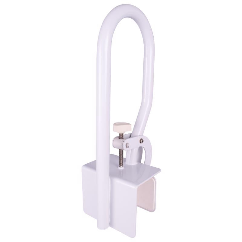 Carex Health Brands White Tub Safety Bar Steel 13.5 in. H X 7 in. L