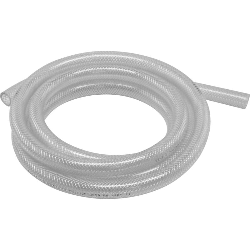 EZ FLO 1/2 in. D X 3/4 in. D X 10 ft L PVC Braided Tubing