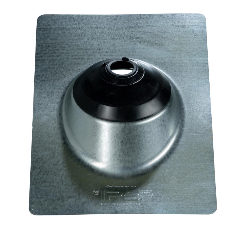 IPS 10.75 in. W X 14.5 in. L Galvanized Steel Roof Flashing Silver