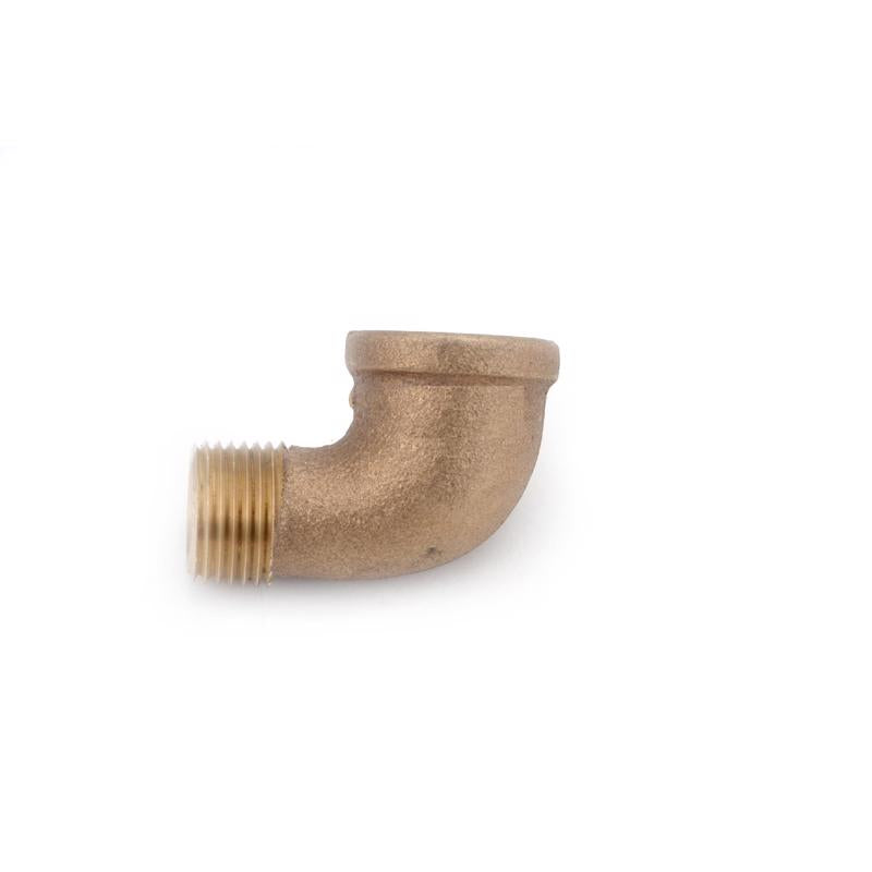Anderson Metals 1-1/4 in. FPT in. X 1-1/4 in. D FPT Red Brass 90 Degree Street Elbow