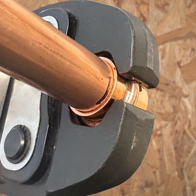 QuickFitting 1/2 in. Press in. Cap in. Copper Cap