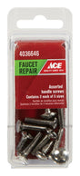 Ace Faucet Screw Assortment Universal Chrome