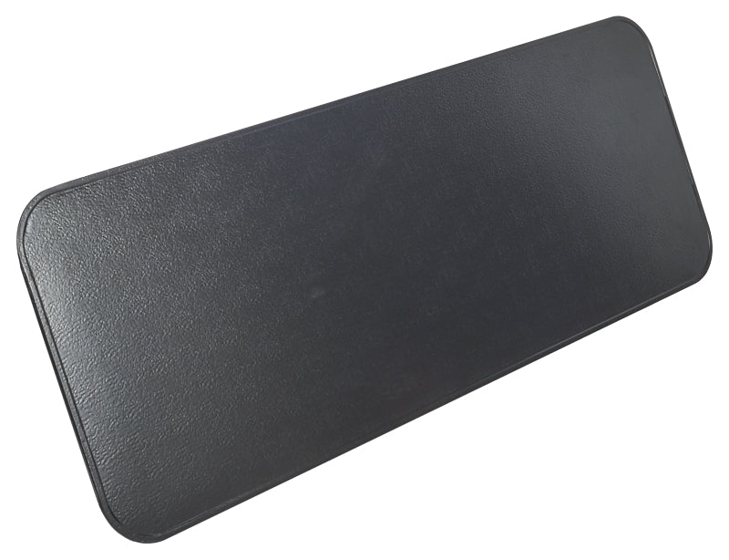 HY-C T2UL1848BL-1 Stove Board, 48 in L, 18 in W, Steel, Black