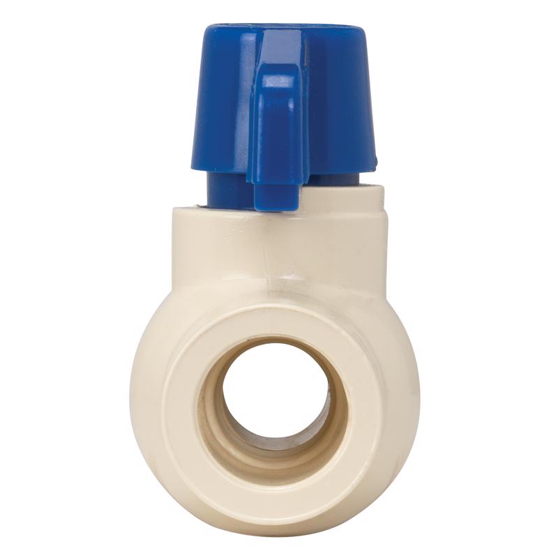 Homewerks 1 in. CPVC Slip Ball Valve Full Port Quarter-Turn Lever For Potable Water