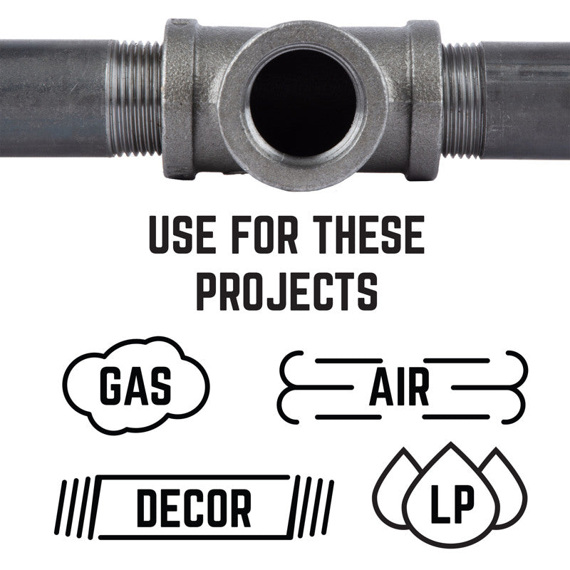 STZ Industries 1-1/4 in. MIP each X 1-1/4 in. D FIP Black Malleable Iron 45 degree Street Elbow