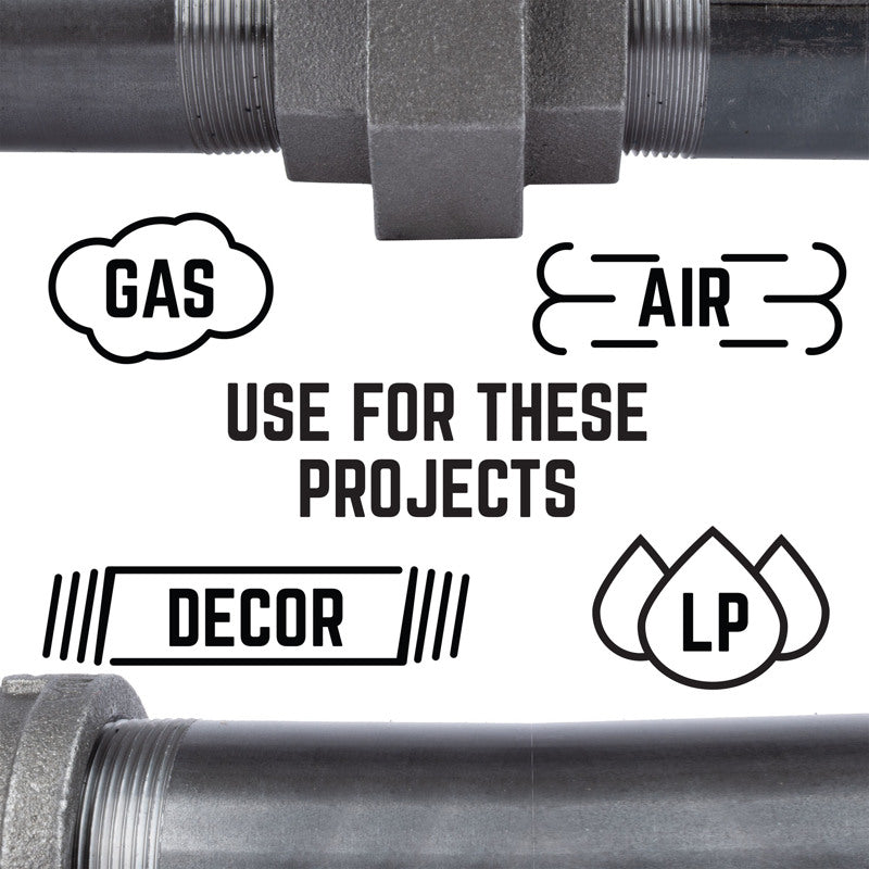 STZ Industries 2 in. FIP each X 2 in. D FIP 2 in. D FIP Black Malleable Iron Tee