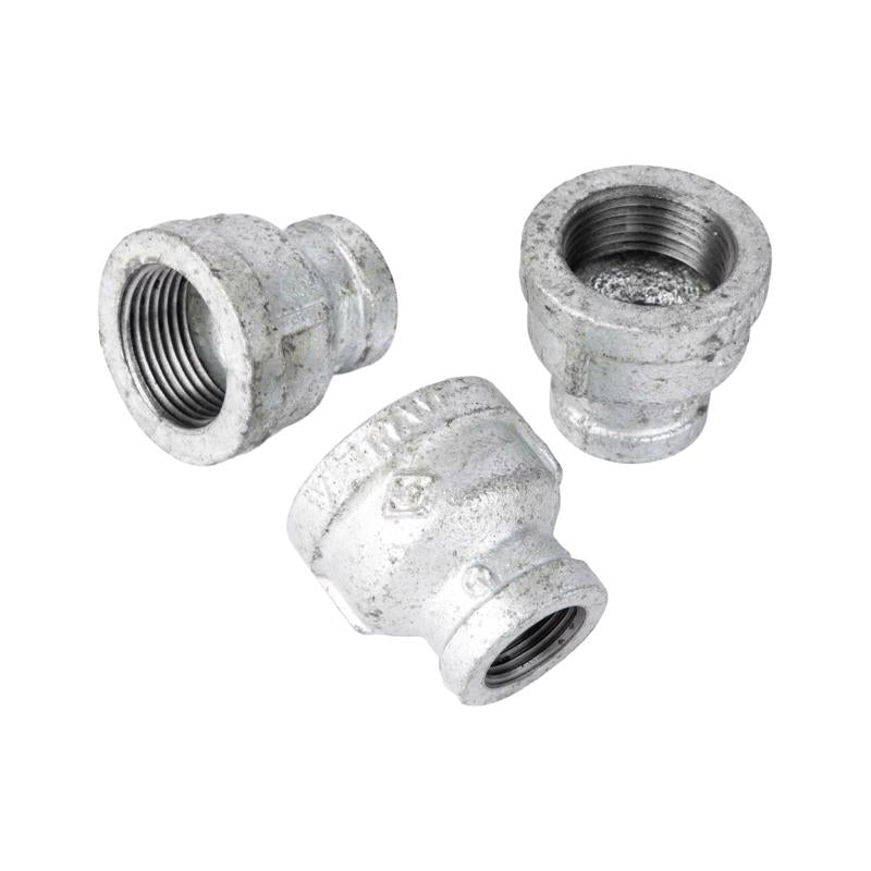 STZ Industries 2 in. FIP each X 1-1/2 in. D FIP Galvanized Malleable Iron Reducing Coupling