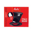 Melitta Ready Set Joe 1 cups Black Pour-Over Coffee Brewer