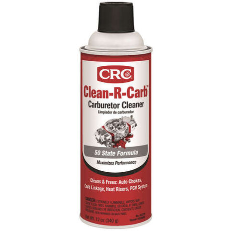 CRC Clean-R-Carb Carburetor Cleaner 12 oz