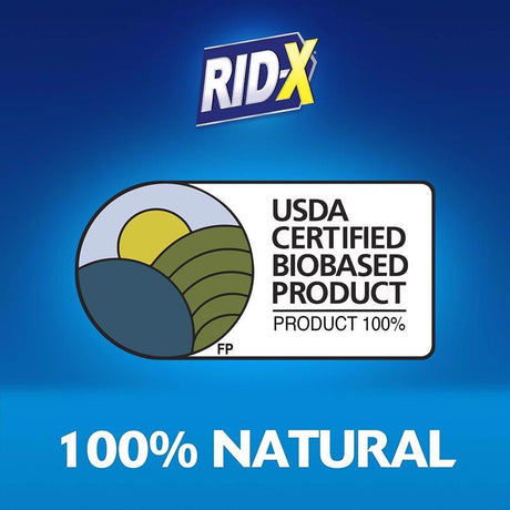 RID-X Powder Septic System Treatment 9.8 oz, Pack of 12