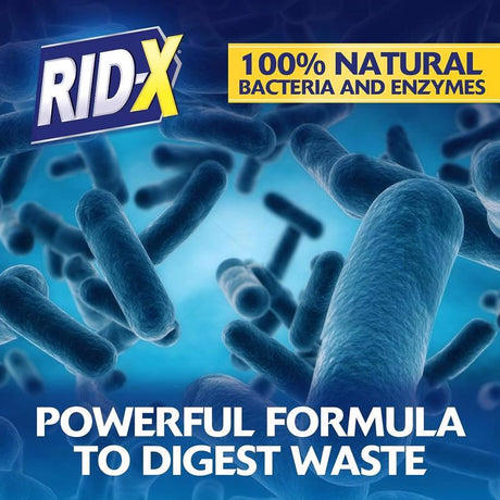 RID-X Powder Septic System Treatment 9.8 oz, Pack of 12