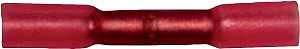 Calterm 65701 Butt Splice Connector, 600 V, Red