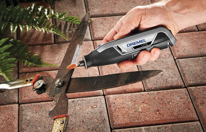 Dremel Lite 7760-N/10 Rotary Tool, Battery Included, 4 V, 2 Ah, 1/8 in Chuck, Keyed Chuck, 8000 to 25,000 rpm Speed