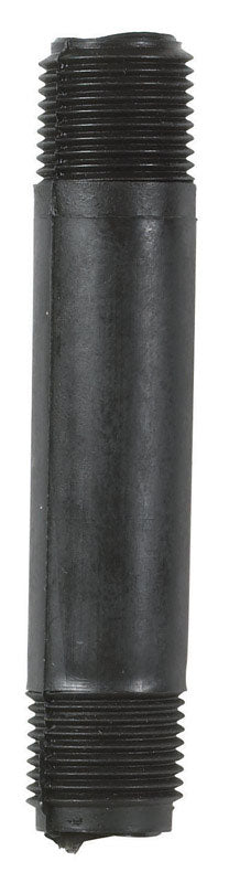 B&K Schedule 40 1/2 in. MIP X 1/2 in. D MIP Polyethylene 4 in. Nipple 1 pk