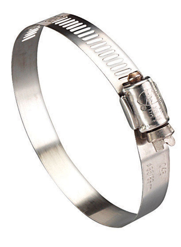 Ideal Tridon 11/16 in. 1-1/2 in. SAE 16 Silver Hose Clamp Stainless Steel Band, Pack of 10