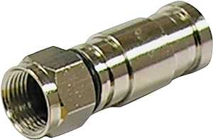 Gardner Bender F Series GDC-6C Compression Connector, Nickel-Plated