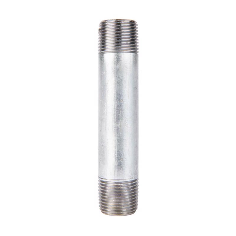 STZ Industries 1/2 in. MIP each X 1/2 in. D MIP Galvanized Steel 4 in. L Nipple, Pack of 5