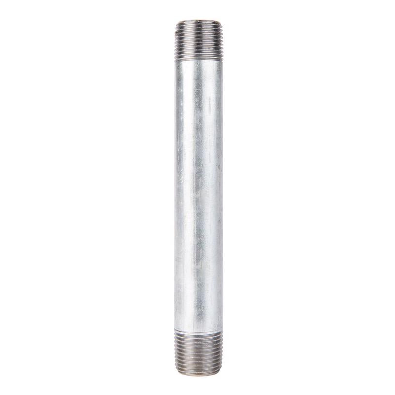 STZ Industries 1/2 in. MIP each X 1/2 in. D MIP Galvanized Steel 6 in. L Nipple, Pack of 5