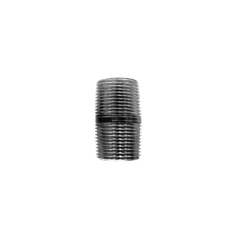 STZ Industries 3/4 in. MIP each X 3/4 in. D MIP Black Steel 1-1/2 in. L Nipple, Pack of 5