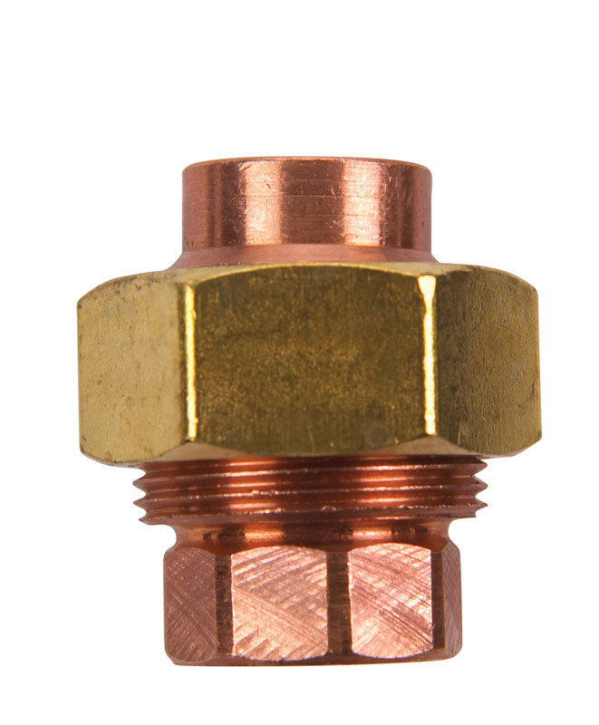 NIBCO 3/8 in. Sweat X 3/8 in. D Sweat Copper Union 1 pk