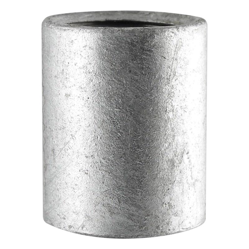 STZ Industries 1/4 in. FIP each X 1/4 in. D FIP Galvanized Steel Coupling, Pack of 5