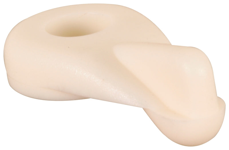 Make-2-Fit PL 7919 Flush Panel Clip with Screw, Nylon, White