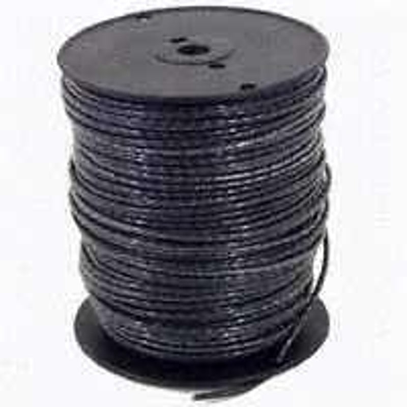 Southwire 4BK-STRX500 Series Building Wire, Black Sheath, 4 AWG Wire, 1-Conductor, 500 ft L, Copper Conductor
