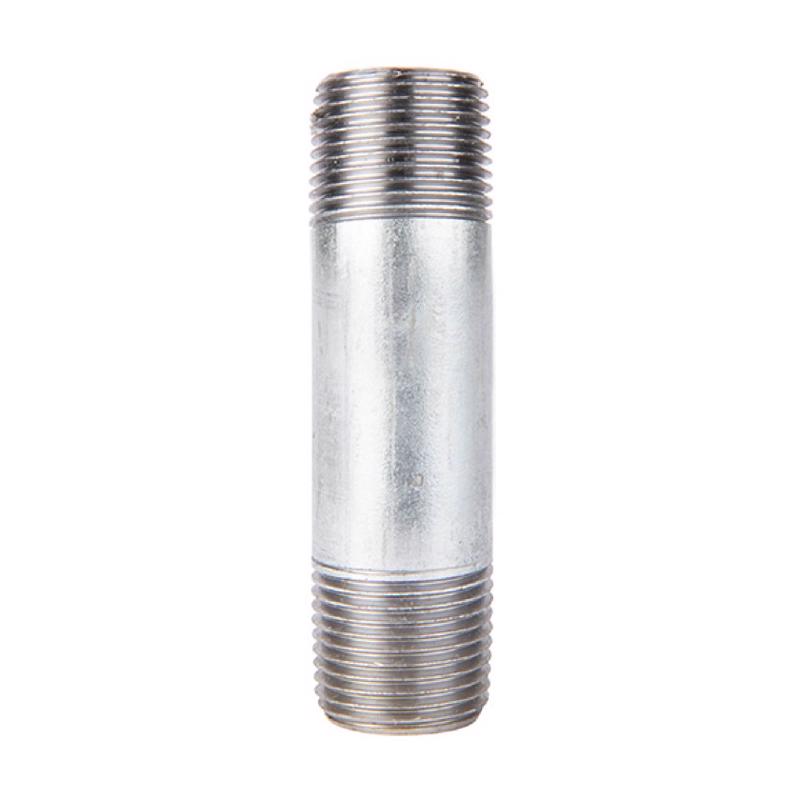 STZ Industries 1/8 in. MIP each X 1/8 in. D MIP Galvanized Steel Nipple, Pack of 5