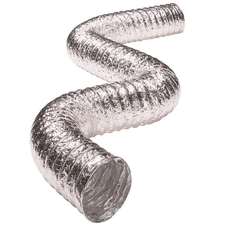 Ace 20 ft. L X 4 in. D Silver Aluminum Dryer Vent Duct