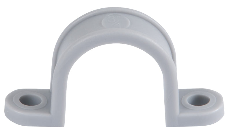 Gardner Bender GCC-510 Conduit Strap, 1-1/2 in, Polyethylene, Gray, 10/PK