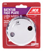 Ace 3-1/4 in. D Chrome Overflow Faceplate
