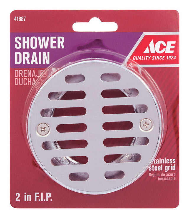 Ace 2 in. D Metal Shower Drain