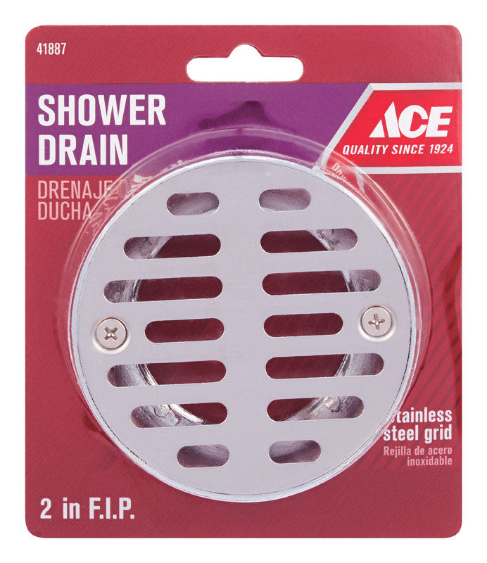 Ace 2 in. D Metal Shower Drain