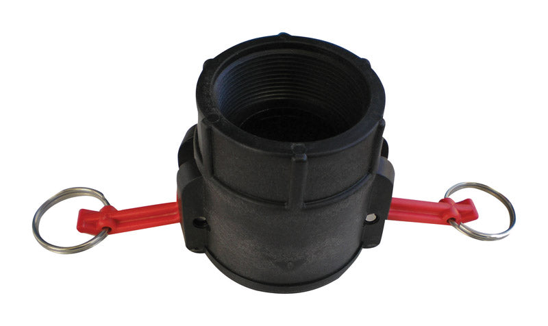 Pacer Camelot Polypropylene 1-1/2 in. D X 1-1/2 in. D Female Coupler