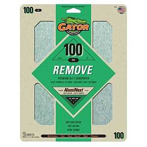 PAPER SAND 100GRIT 9 X 11IN