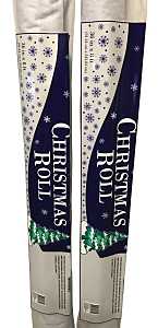 Hometown Holidays 81500 Gift Wrap, Paper, White, Pack of 12