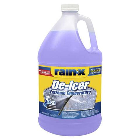 Rain-X -30 deg Extreme Temperature Windshield De-Icer 1 gal, Pack of 6