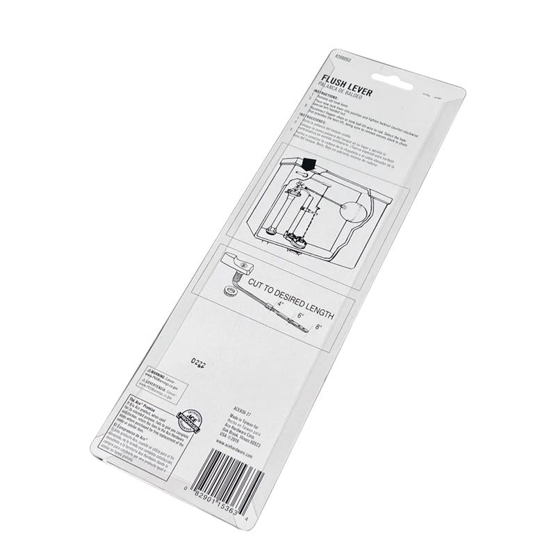 Ace Flush Lever White Plastic