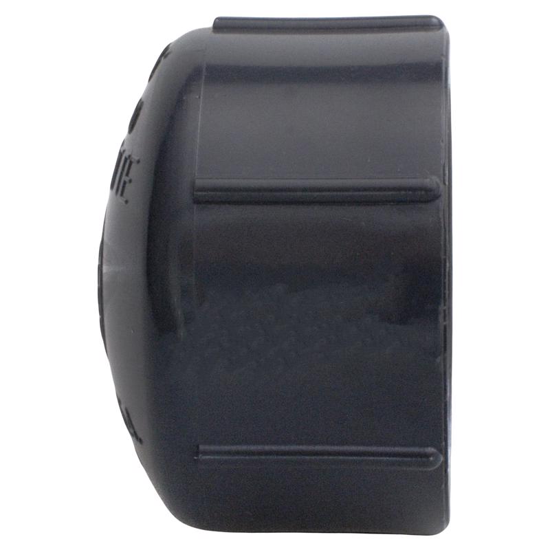 Charlotte Pipe Schedule 80 3/4 in. MPT X 3/4 in. D FPT PVC Threaded Cap 1 pk