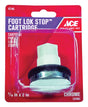 Ace Foot Lok Stop Cartridge 5/16 in. Polished Chrome Plastic Tub Stopper