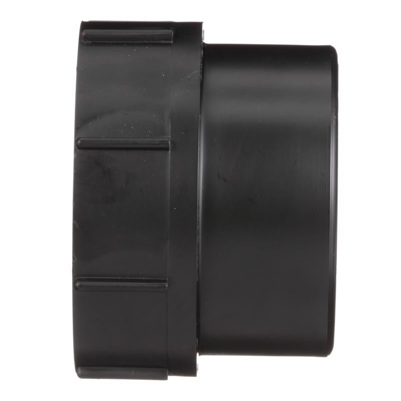 Charlotte Pipe 3 in. Spigot X 3 in. D FPT ABS Cleanout