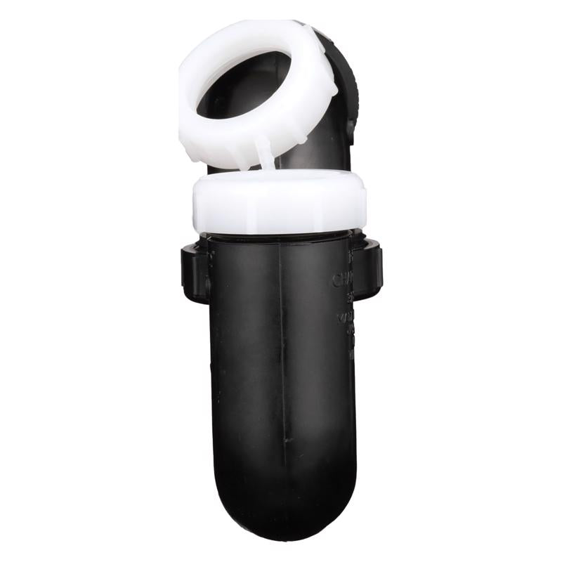 Charlotte Pipe 1-1/2 in. Slip X 1-1/2 in. D Hub ABS P-Trap